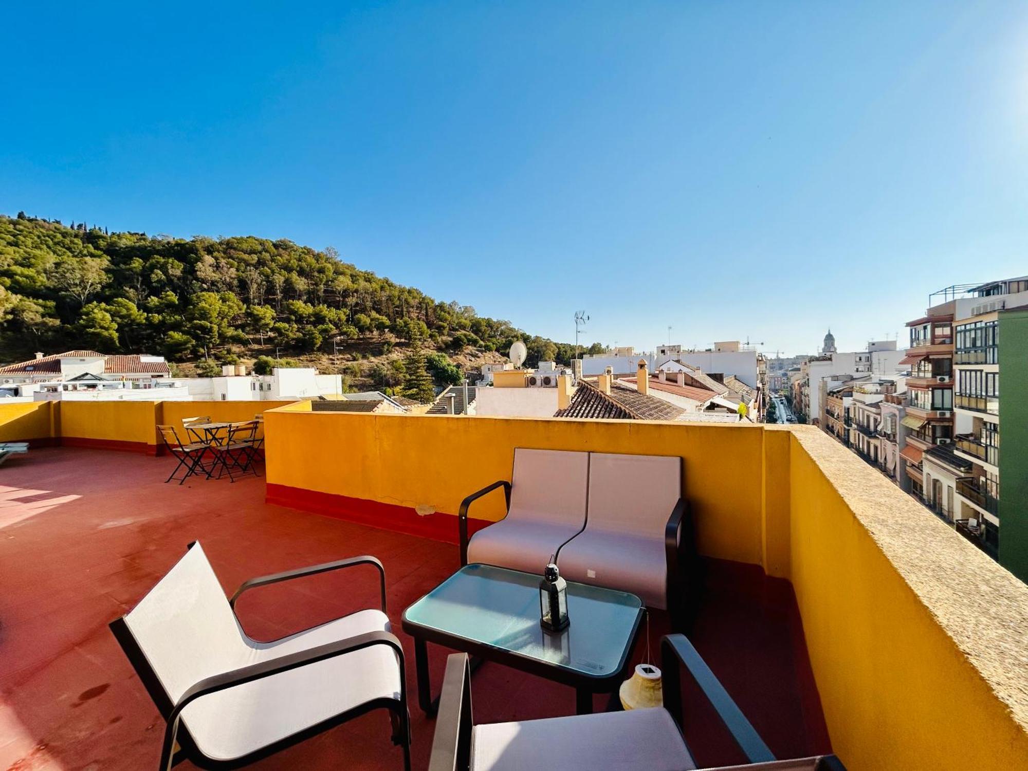 Terrace Relax Apartment. City & Beach Málaga Exterior foto